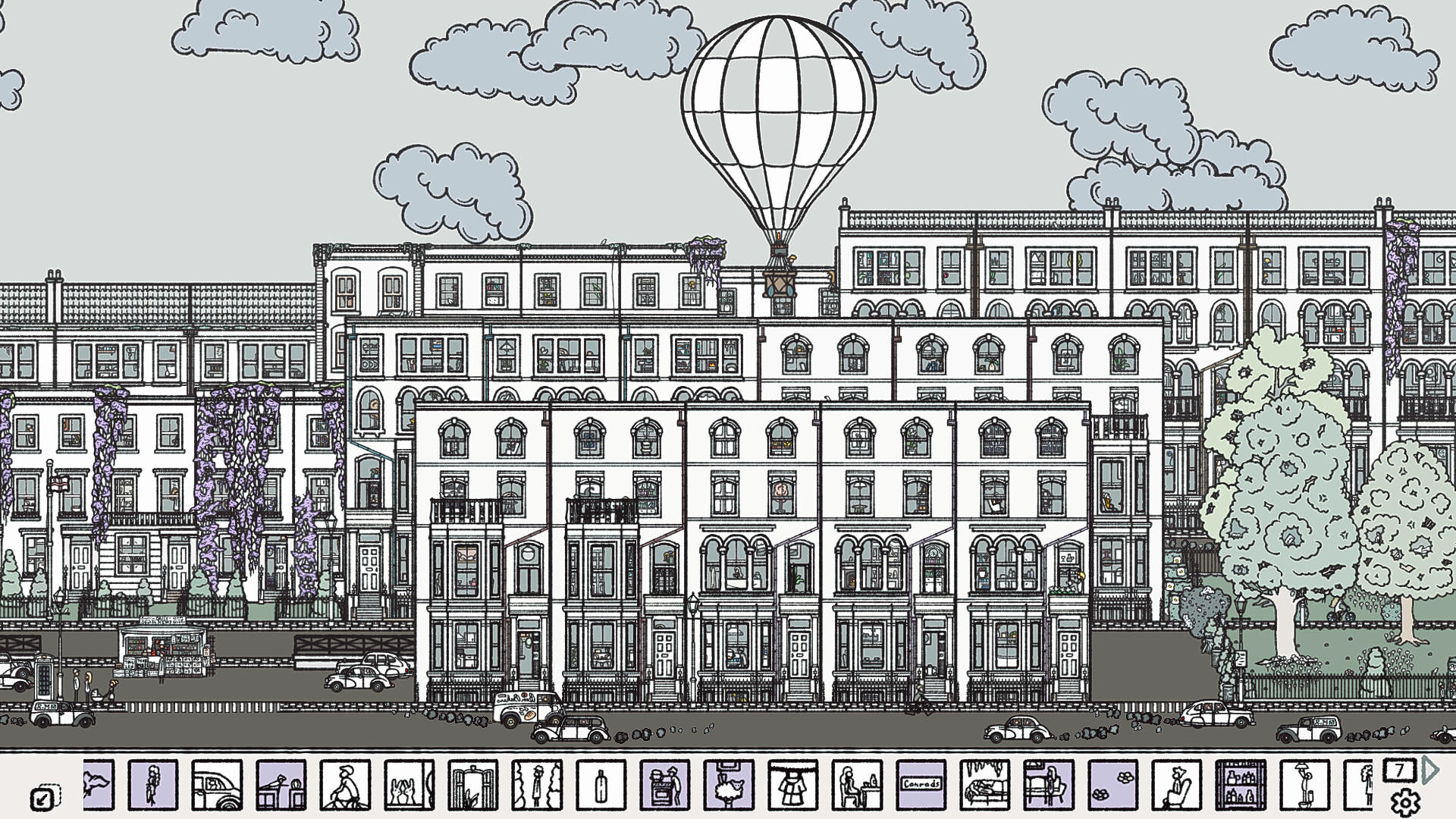 Doodle Streets: London 1950’s – White Notting Hill level