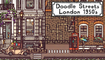 Doodle Streets: London 1950’s