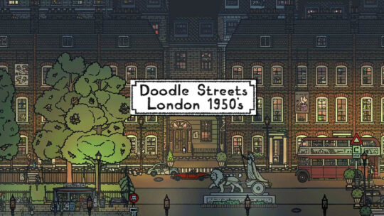 Doodle Streets: London 1950s, now available on Steam!