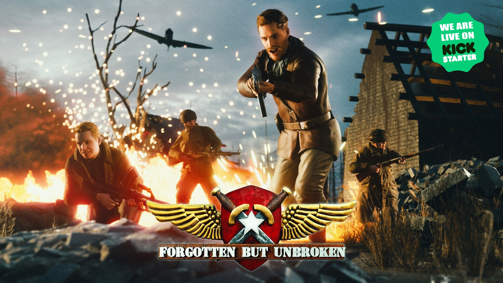 Forgotten but Unbroken Launches on Kickstarter!