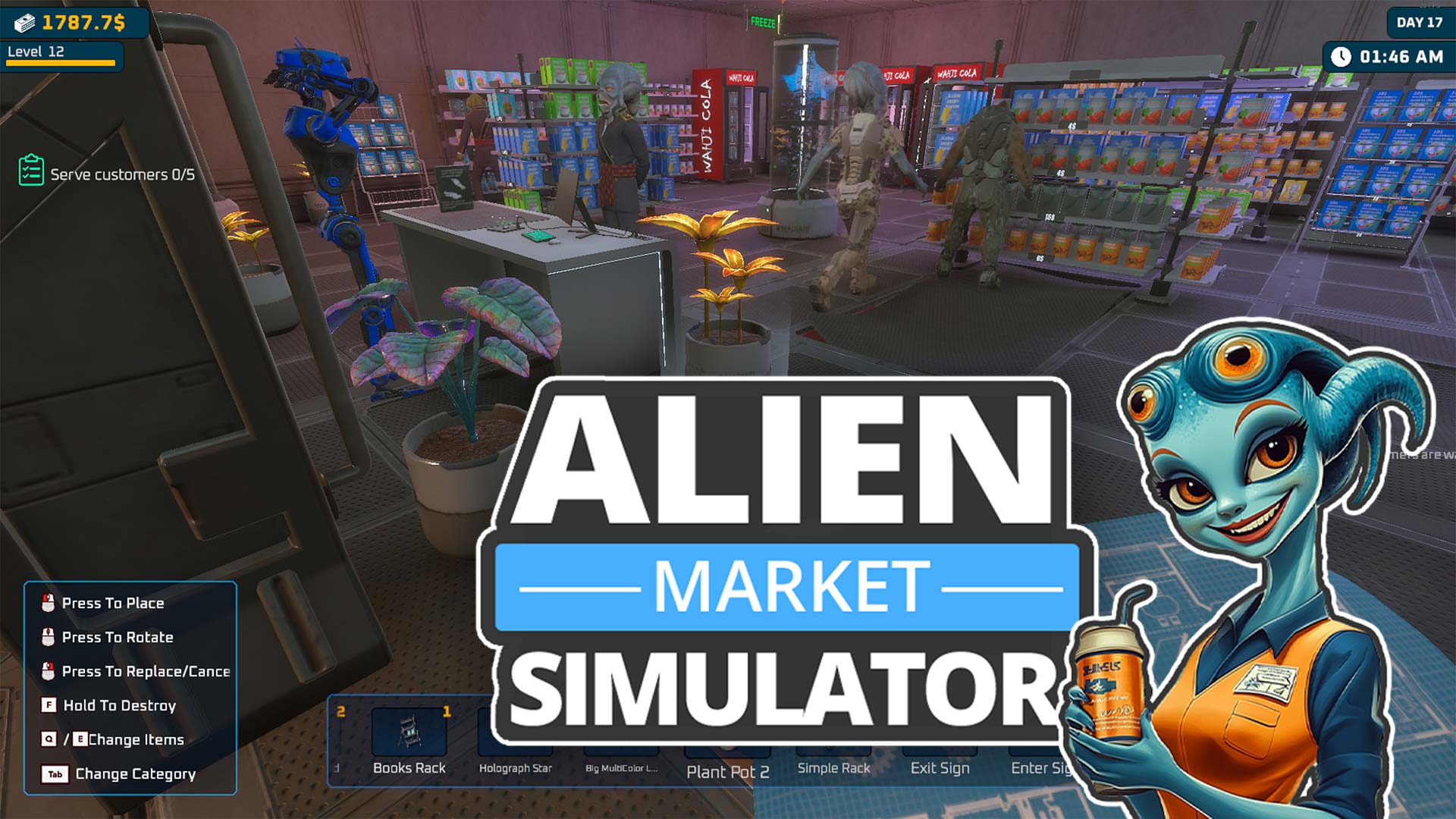 Alien Market Simulator