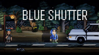 Blue Shutter