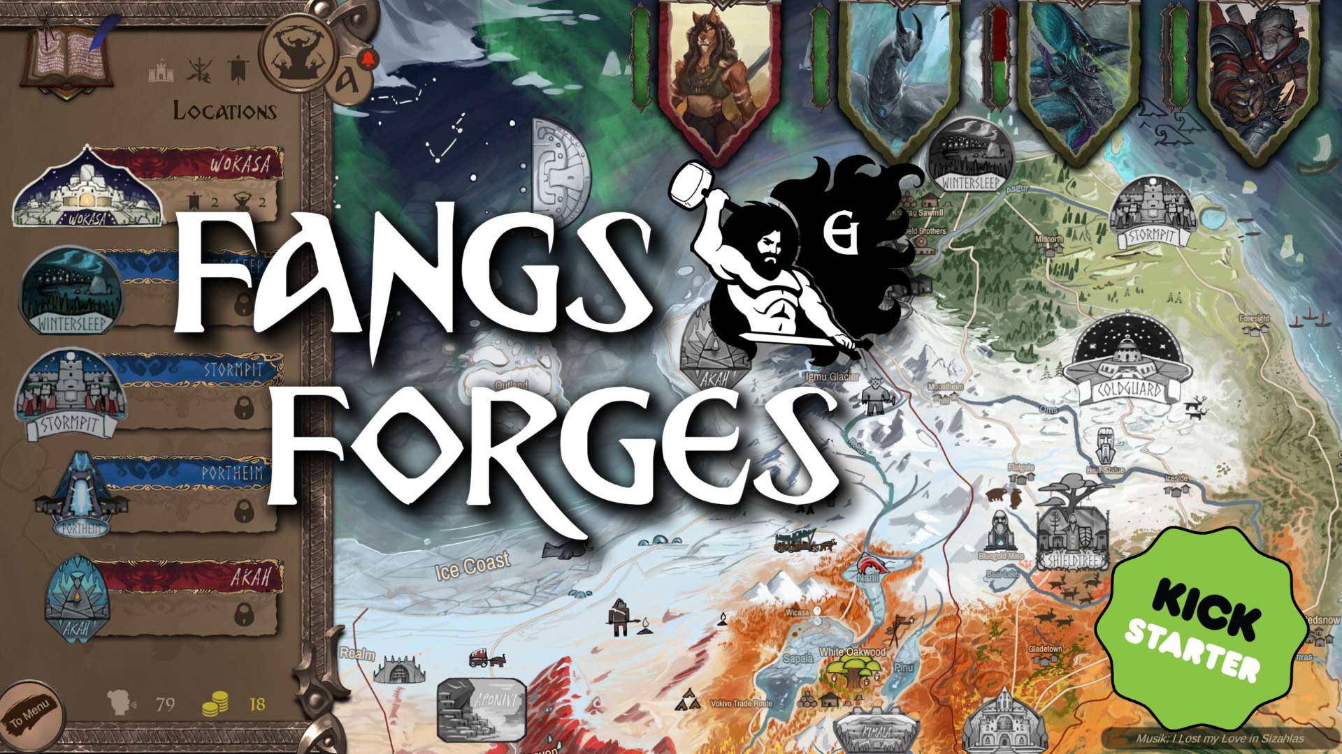 Fangs & Forges is gearing up to launch on Kickstarter!